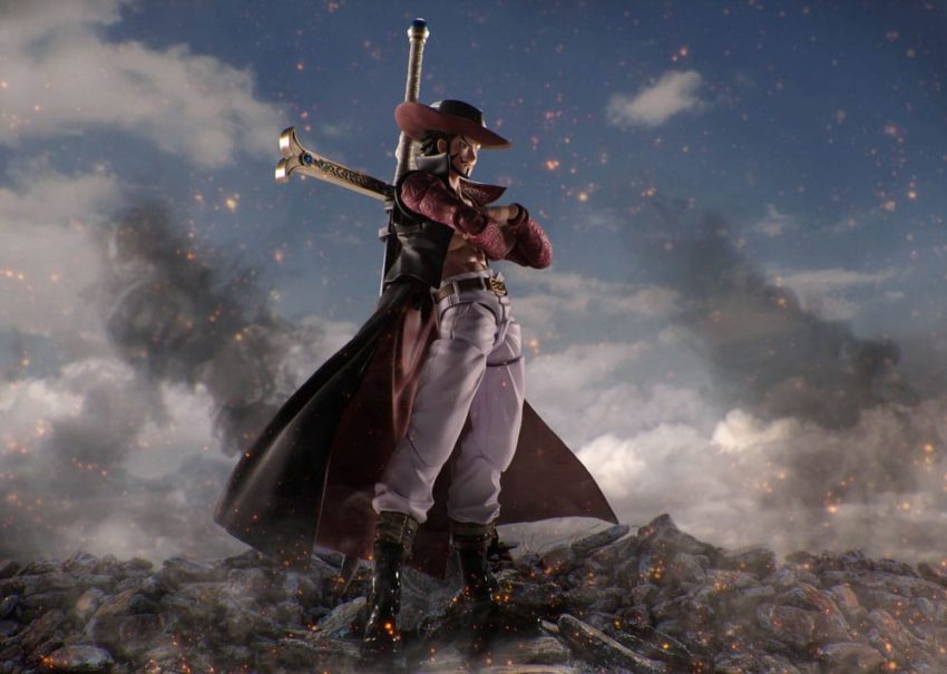 One Piece S.H.Figuarts Action Figure Dracule Mihawk Hawkeye 17 cm by Bandai Tamashii Nations - One Piece
