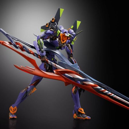 Neon Genesis Evangelion Metal Build Action Figure Eva Test Type-01 30th with the Spear of Gaius 22 cm by Bandai Tamashii Nations - Evangelion