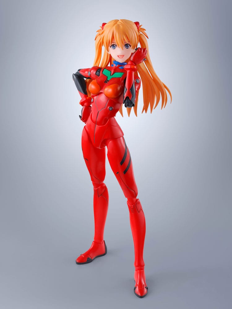 Neonm Genesis Evangelion S.H.Figuarts Action Figure Asuka Shikigami Langley 14 cm by Bandai Tamashii Nations - Evangelion