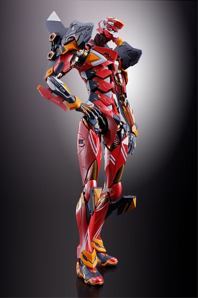 Neon Genesis Evangelion Metal Build Action Figure Eva Production Model-02 30th with the Spear of Cassius 22 cm by Bandai Tamashii Nations - Evangelion