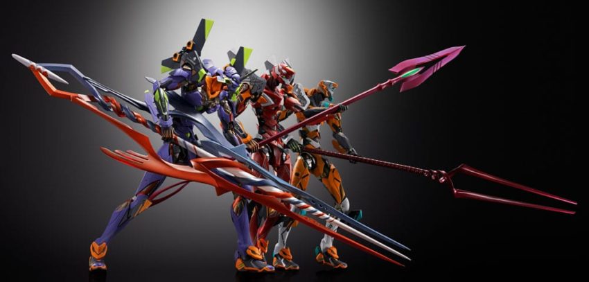 Neon Genesis Evangelion Metal Build Action Figure Eva Production Model-02 30th with the Spear of Cassius 22 cm by Bandai Tamashii Nations - Evangelion