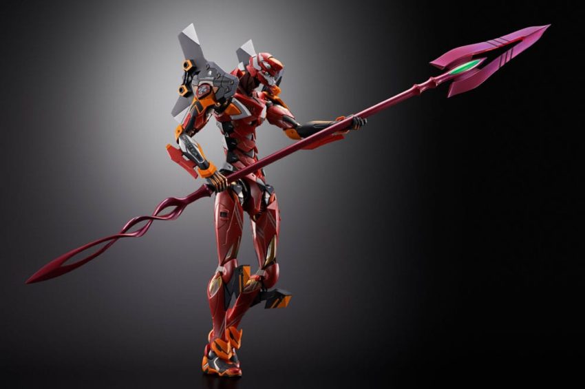 Neon Genesis Evangelion Metal Build Action Figure Eva Production Model-02 30th with the Spear of Cassius 22 cm by Bandai Tamashii Nations - Evangelion