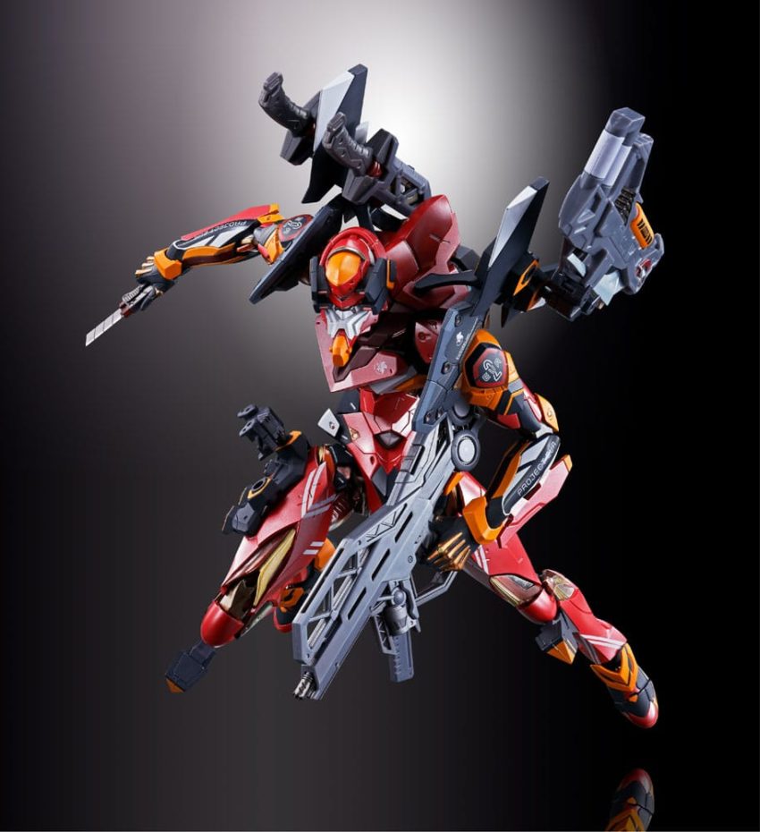 Neon Genesis Evangelion Metal Build Action Figure Eva Production Model-02 30th with the Spear of Cassius 22 cm by Bandai Tamashii Nations - Evangelion