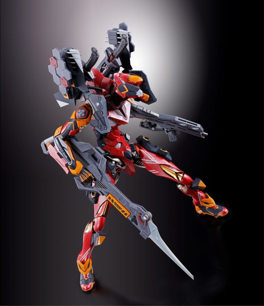 Neon Genesis Evangelion Metal Build Action Figure Eva Production Model-02 30th with the Spear of Cassius 22 cm by Bandai Tamashii Nations - Evangelion