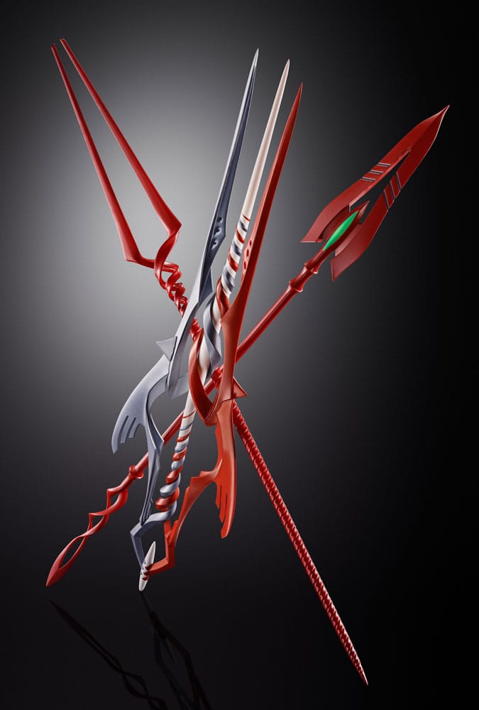 Neon Genesis Evangelion Metal Build Accessory Set 3 Spears Set for Eva 30th with the Spear Another Color by Bandai Tamashii Nations - Evangelion
