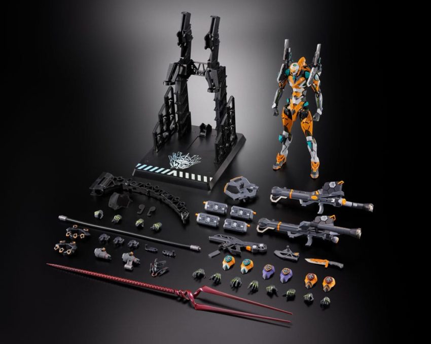 Neon Genesis Evangelion Metal Build Action Figure Eva Test Type-00/00 30th with the Spear of Longinus 22 cm by Bandai Tamashii Nations - Evangelion