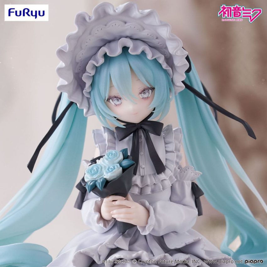 Hatsune Miku Noodle Stopper PVC Statue Vintage Doll Style 15 cm by Furyu - Hatsune Miku