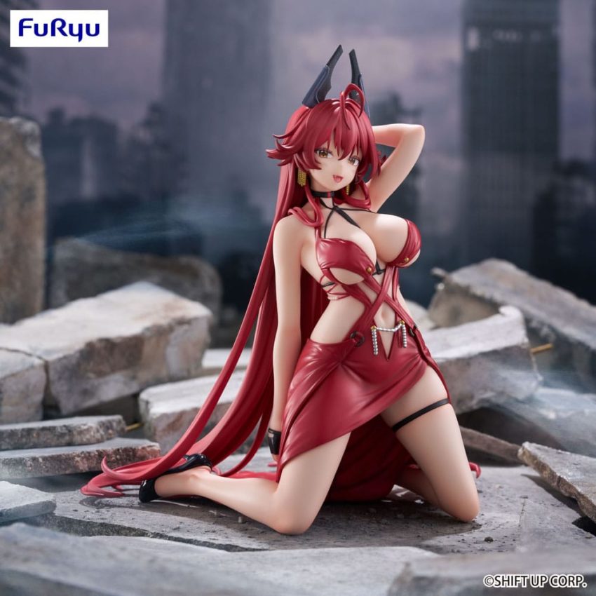Goddess of Victory: Nikke Noodle Stopper PVC Statue Red Hood: Nonsense Red 12 cm by Furyu - Goddess of Victory