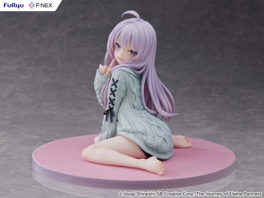 Wandering Witch: The Journey of Elaina 1/7 PVC Statue Elaina knit ver. 30 cm by Furyu - Wandering Witch