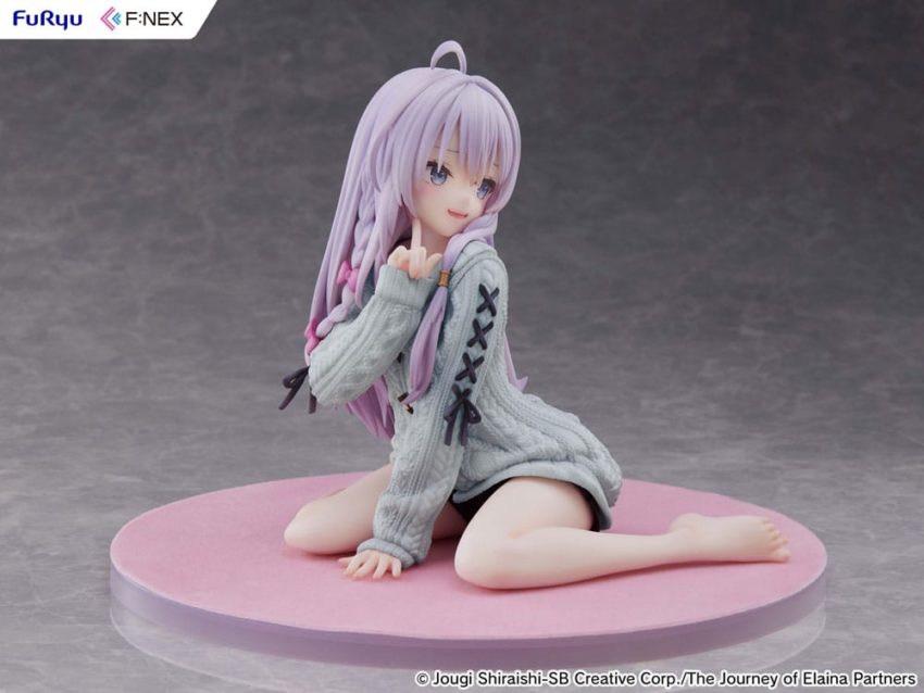 Wandering Witch: The Journey of Elaina 1/7 PVC Statue Elaina knit ver. 30 cm by Furyu - Wandering Witch