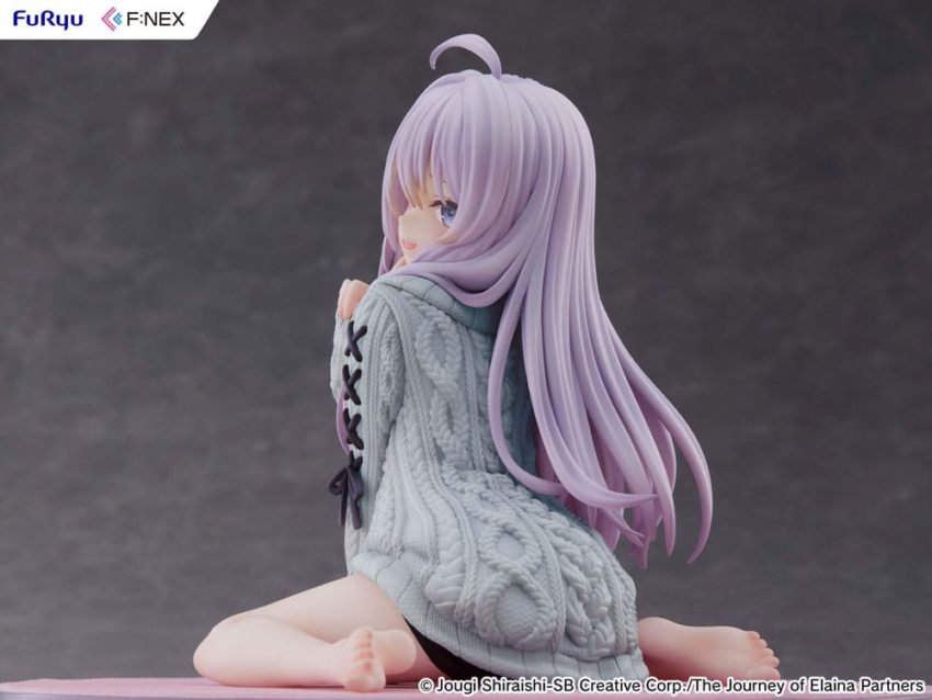 Wandering Witch: The Journey of Elaina 1/7 PVC Statue Elaina knit ver. 30 cm by Furyu - Wandering Witch