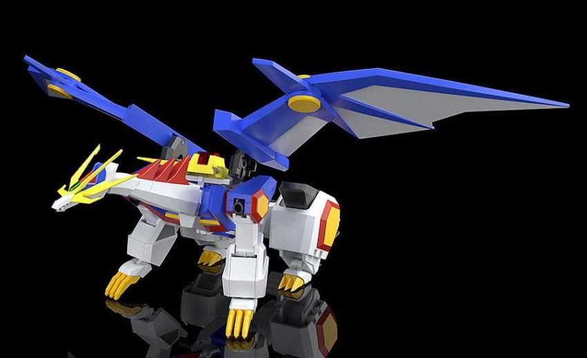 Absolutely Invincible Raijin-Oh Moderoid Plastic Model Kit Bakuryu-Oh 16 cm by Good Smile Company - Absolutely Invincible Raijin-Oh