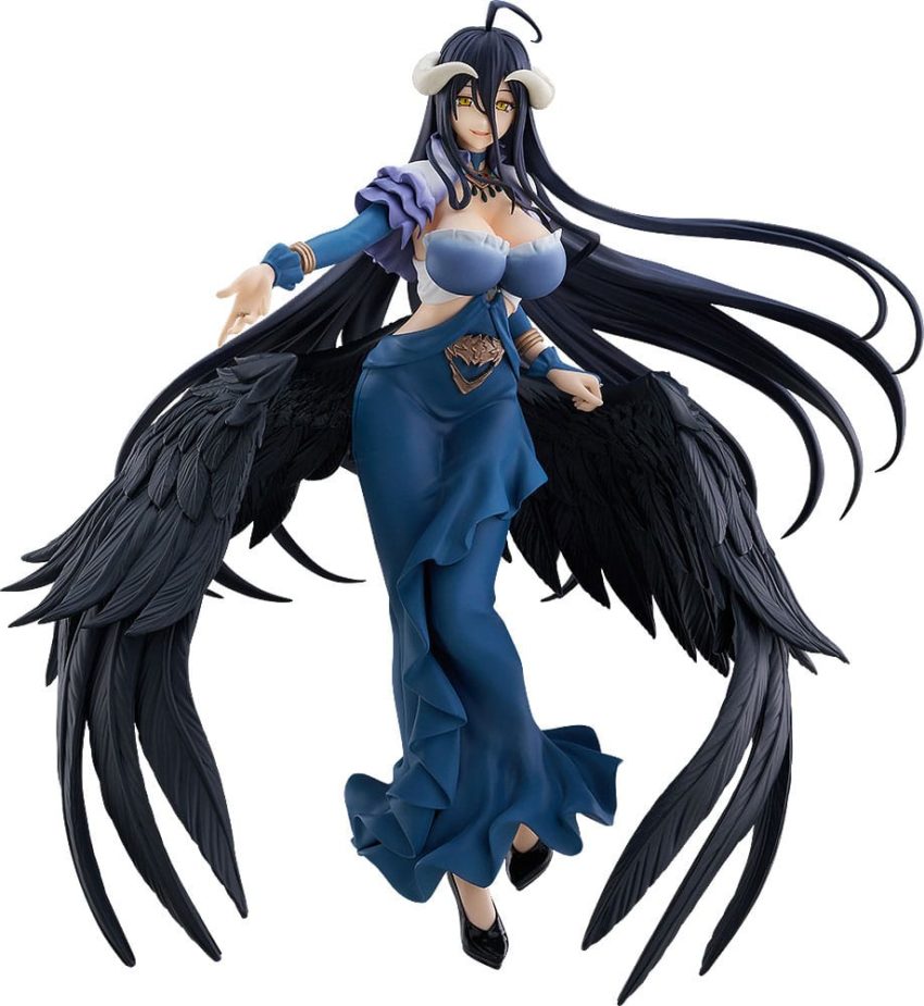 Overlord Pop Up Parade SP PVC Statue Albedo: Jet Black Dress Ver. 25 cm by Good Smile Company - Overlord