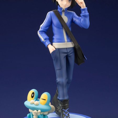 Pokémon ARTFXJ Statue 1/8 Calem & Froakie 20 cm by Kotobukiya - Pokémon