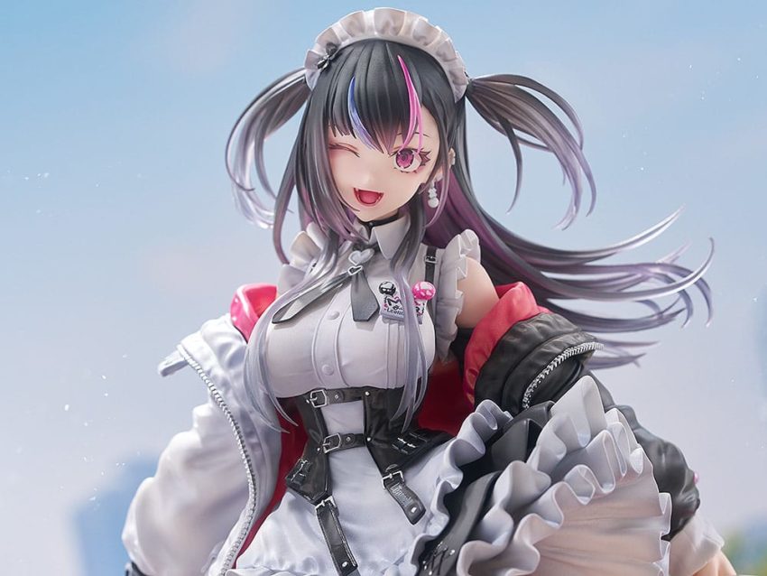 Original Character Arms Note Series PVC Statue 1/7 Jirai-chan: Light Equipment Ver. Illustration by Ryosuke Fukai 30 cm by Phat! - Original Character