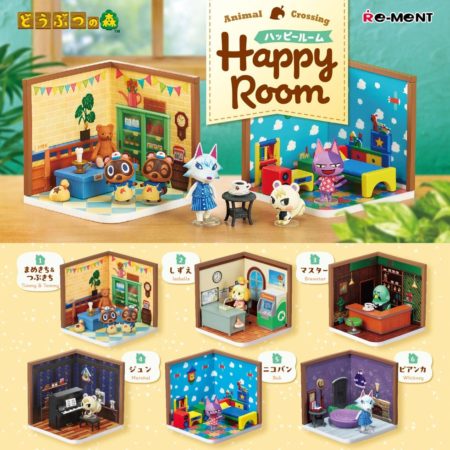 Animal Crossing Mini Figures Happy Room Blind Box Display (6) by Re-Ment - Animal Crossing