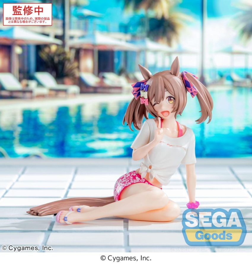Uma Musume Pretty Derby Yumemirize PVC Statue Smart Falcon Gaze on Me! 14 cm by Sega - Uma Musume Pretty Derby