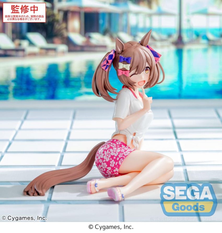 Uma Musume Pretty Derby Yumemirize PVC Statue Smart Falcon Gaze on Me! 14 cm by Sega - Uma Musume Pretty Derby