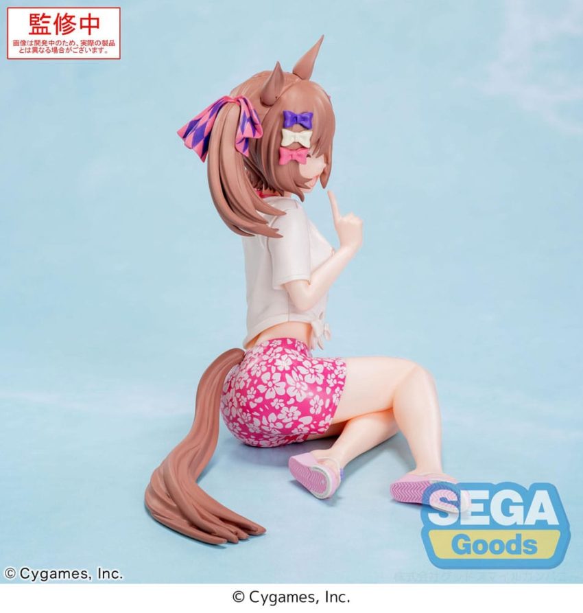 Uma Musume Pretty Derby Yumemirize PVC Statue Smart Falcon Gaze on Me! 14 cm by Sega - Uma Musume Pretty Derby