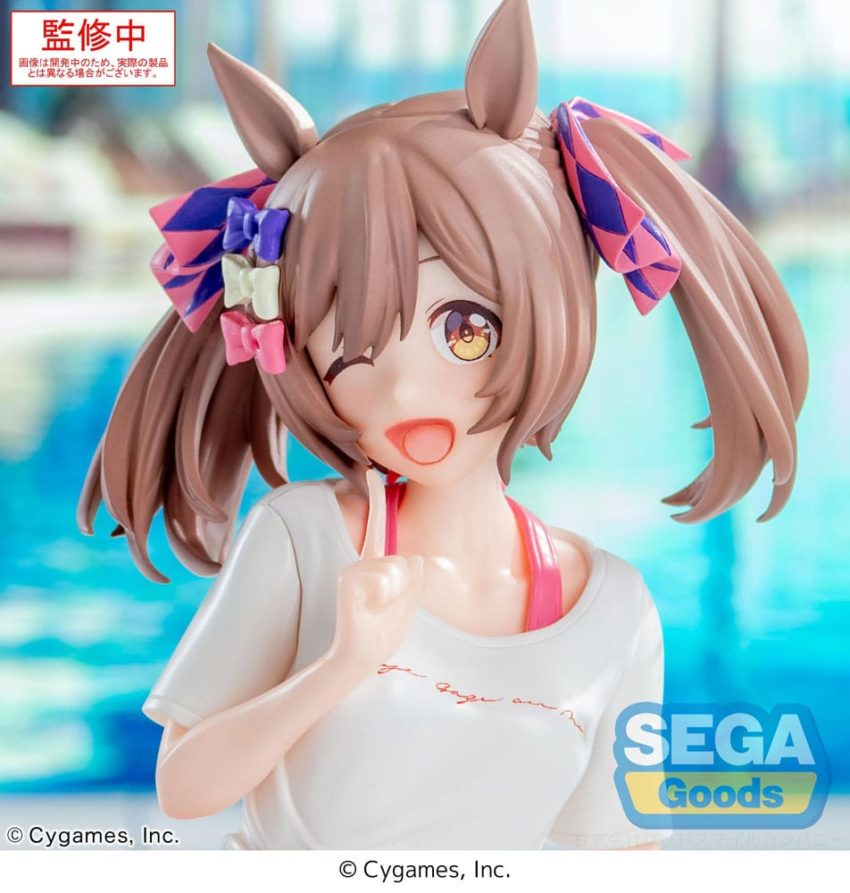 Uma Musume Pretty Derby Yumemirize PVC Statue Smart Falcon Gaze on Me! 14 cm by Sega - Uma Musume Pretty Derby