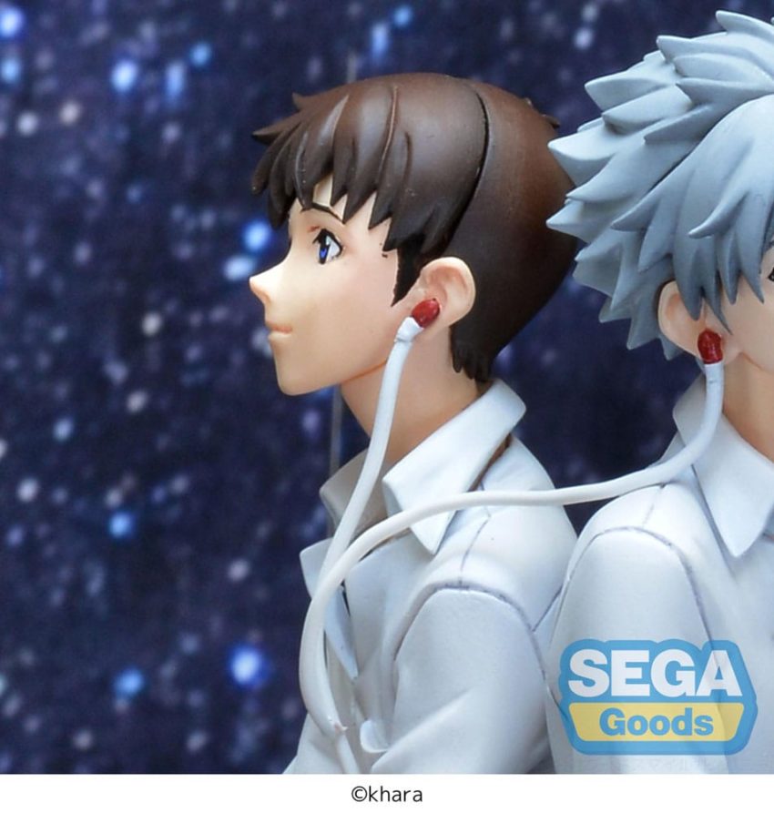 Rebuild of Evangelion Luminasta PVC Statue Shinji & Kaworu Evangelion: New Theatrical Edition Shinji Ver. 17 cm by Sega - Evangelion