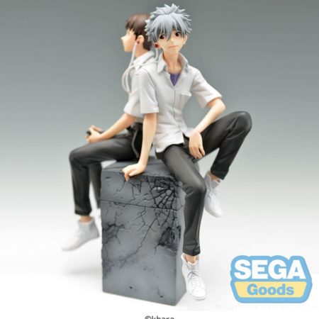 Rebuild of Evangelion Luminasta PVC Statue Shinji & Kaworu Evangelion: New Theatrical Edition Kaworu Ver. 17 cm by Sega - Evangelion