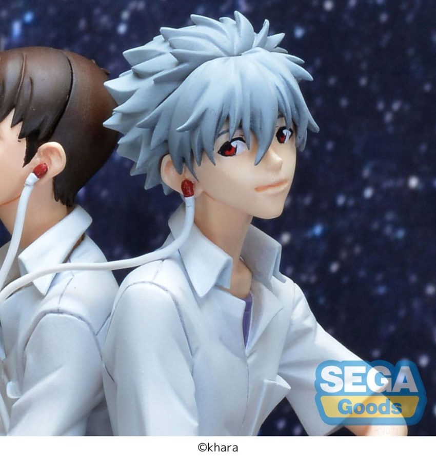 Rebuild of Evangelion Luminasta PVC Statue Shinji & Kaworu Evangelion: New Theatrical Edition Kaworu Ver. 17 cm by Sega - Evangelion