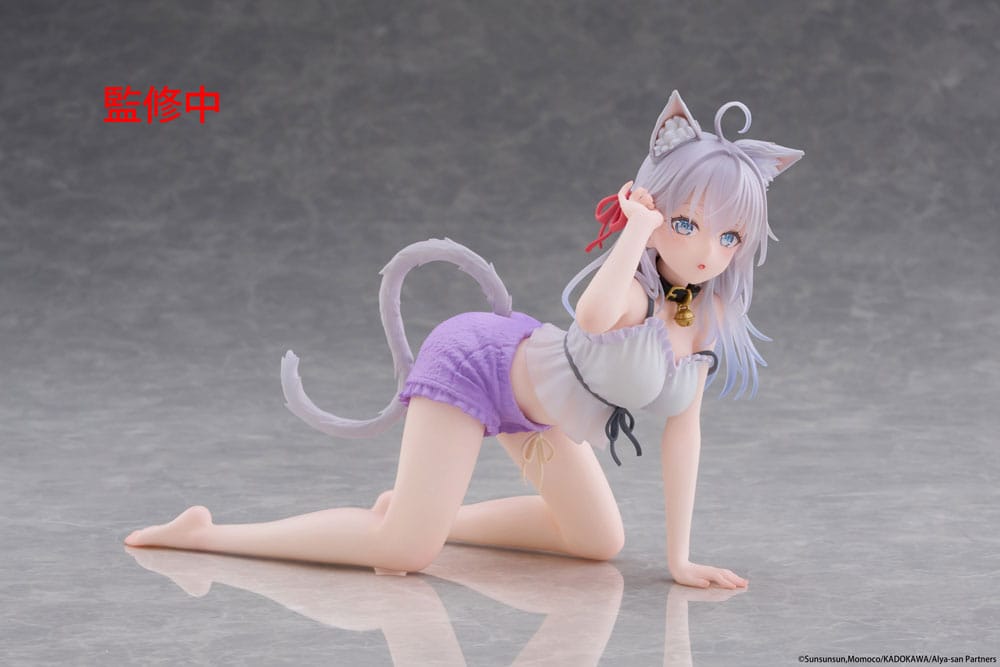 Alya Sometimes Hides Her Feelings in Russian PVC Statue Desktop Cute Figure Alya Cat Ear Roomwear Ver. 13 cm by Taito Prize - Alya Sometimes Hides Her Feelings in Russian