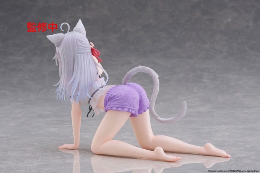 Alya Sometimes Hides Her Feelings in Russian PVC Statue Desktop Cute Figure Alya Cat Ear Roomwear Ver. 13 cm by Taito Prize - Alya Sometimes Hides Her Feelings in Russian