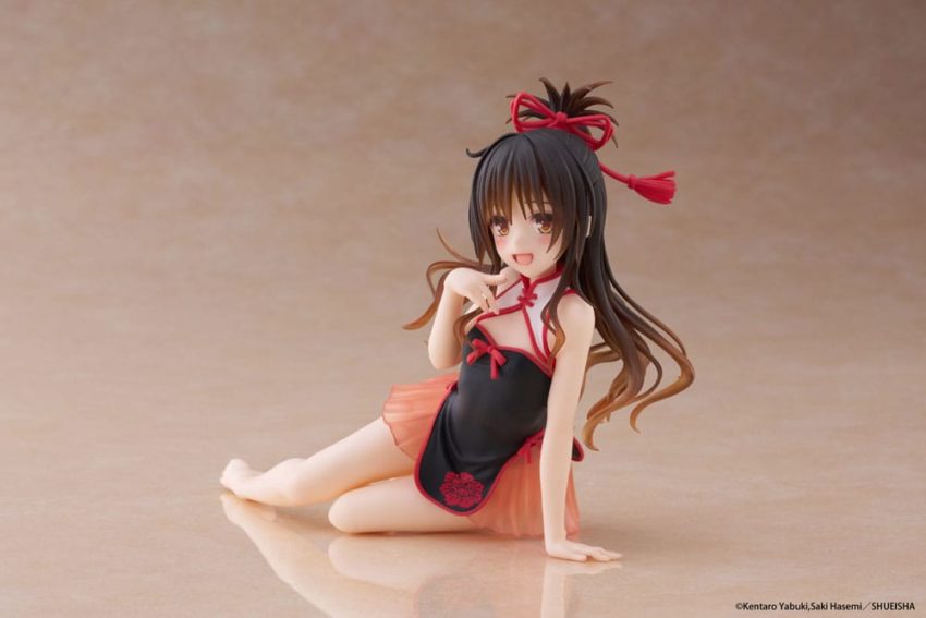 To Love-Ru Darkness PVC Statue Desktop Cute Figure Mikan Yuki Chinese Dress Ver. 13 cm by Taito Prize - To Love-Ru