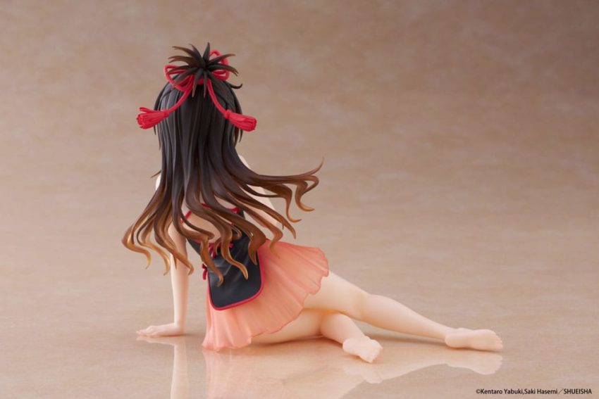 To Love-Ru Darkness PVC Statue Desktop Cute Figure Mikan Yuki Chinese Dress Ver. 13 cm by Taito Prize - To Love-Ru