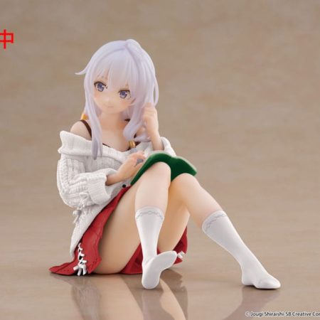 Wandering Witch: The Journey of Elaina PVC Statue Desktop Cute Figure Elaina Casual Clothes Ver. Renewal 13 cm by Taito Prize - Wandering Witch