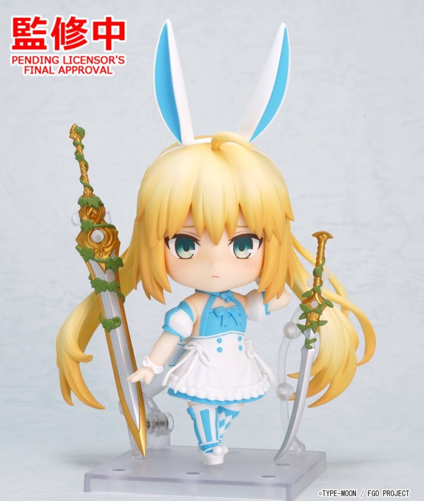 Nendoroid Berserker Artoria Caster colored prototype revealed at FGO Fest 2025
