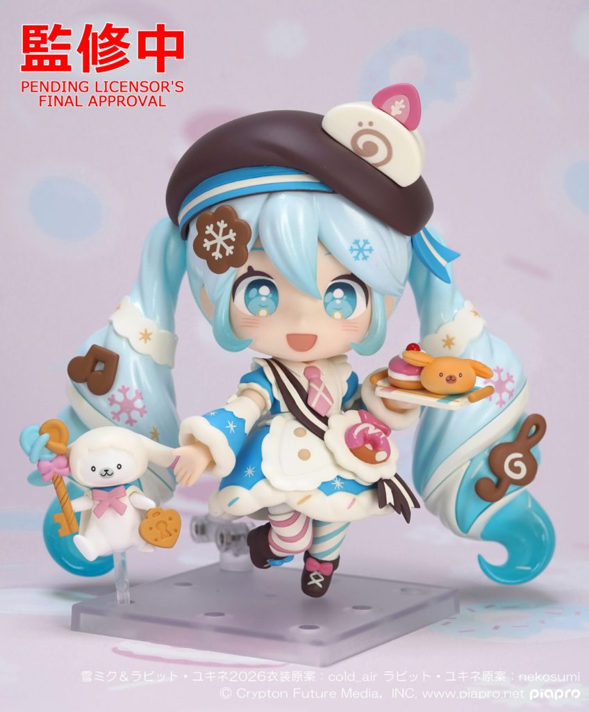 Nendoroid Yukimiku Sweet Snow Ver. colorful prototype revealed at Magical Mirai 2025