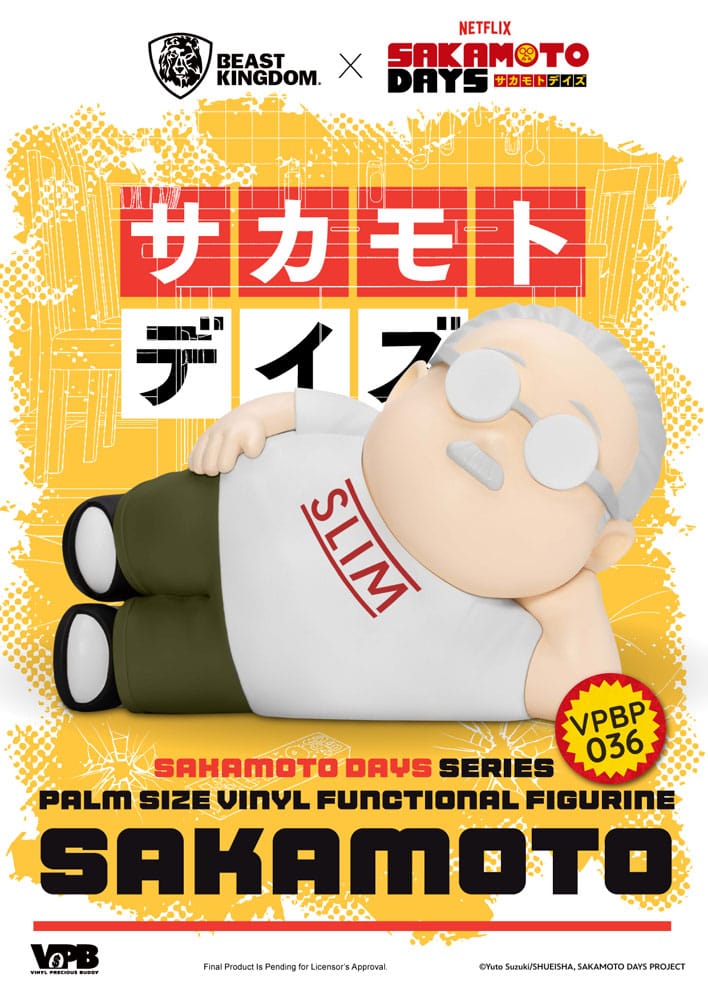Sakamoto Days Piggy Vinyl Bank Taro Sakamoto 14 cm by Beast Kingdom Toys - Sakamoto Days