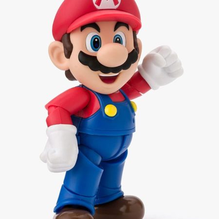 Super Mario S.H. Figuarts Action Figure Super Mario 10 cm by Bandai Tamashii Nations - Super Mario