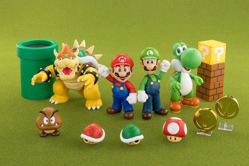 Super Mario S.H. Figuarts Action Figure Super Mario 10 cm by Bandai Tamashii Nations - Super Mario
