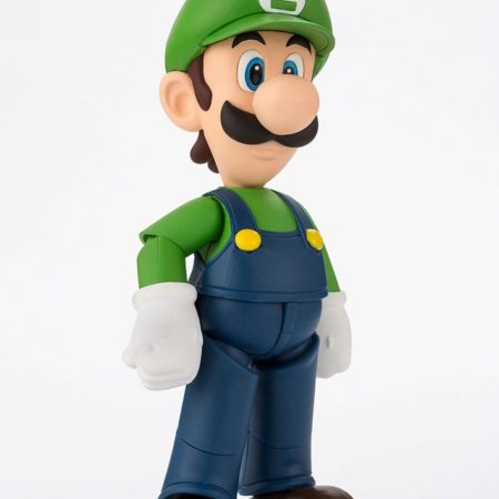Super Mario S.H. Figuarts Action Figure Luigi 11 cm by Bandai Tamashii Nations - Super Mario