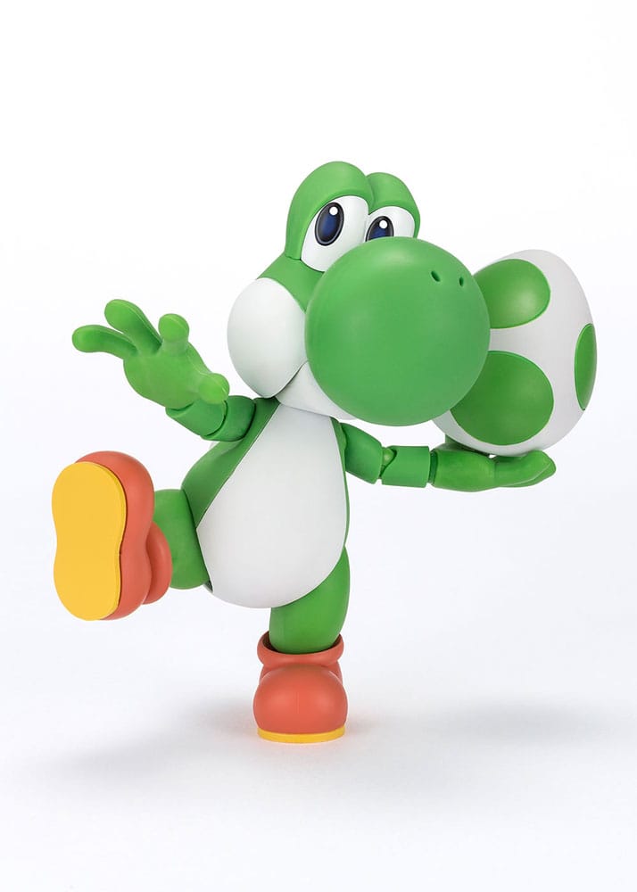 Super Mario S.H. Figuarts Action Figure Yoshi 11 cm by Bandai Tamashii Nations - Super Mario