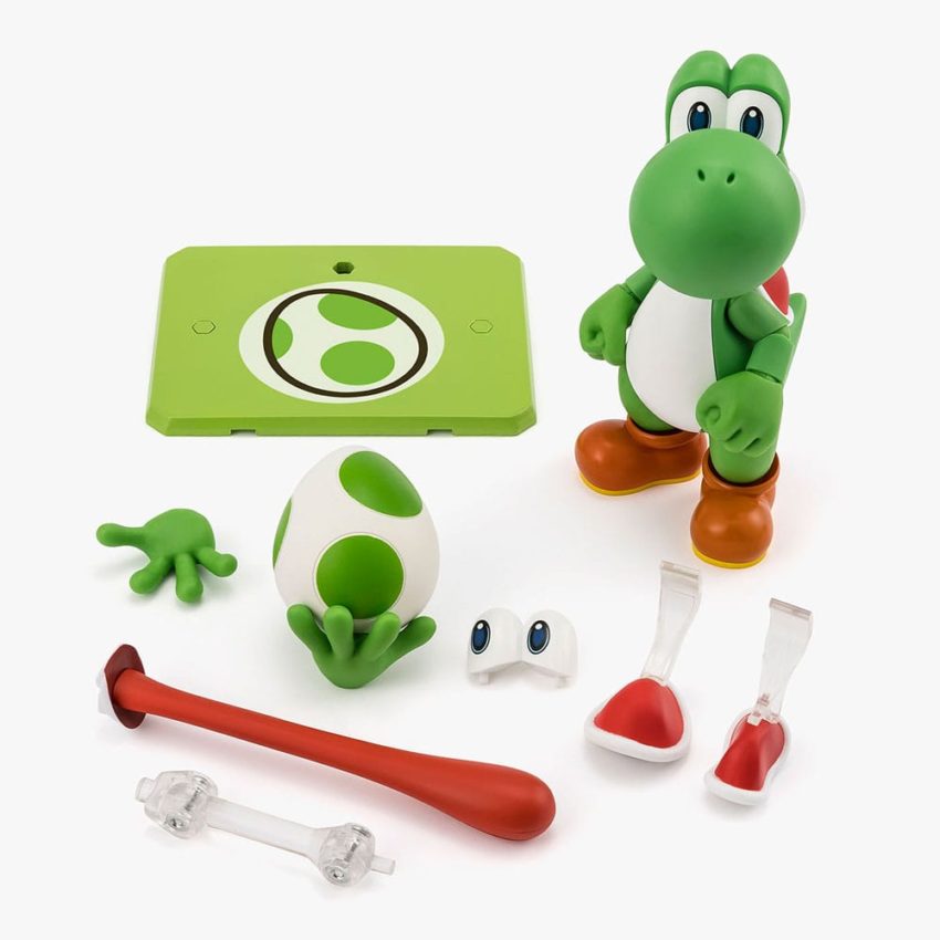 Super Mario S.H. Figuarts Action Figure Yoshi 11 cm by Bandai Tamashii Nations - Super Mario