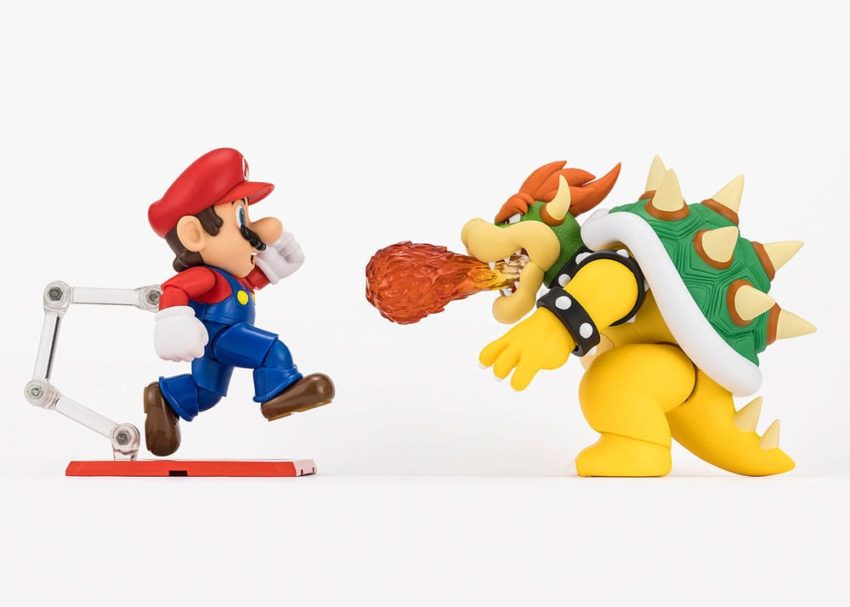 Super Mario S.H. Figuarts Action Figure Bowser 13 cm by Bandai Tamashii Nations - Super Mario