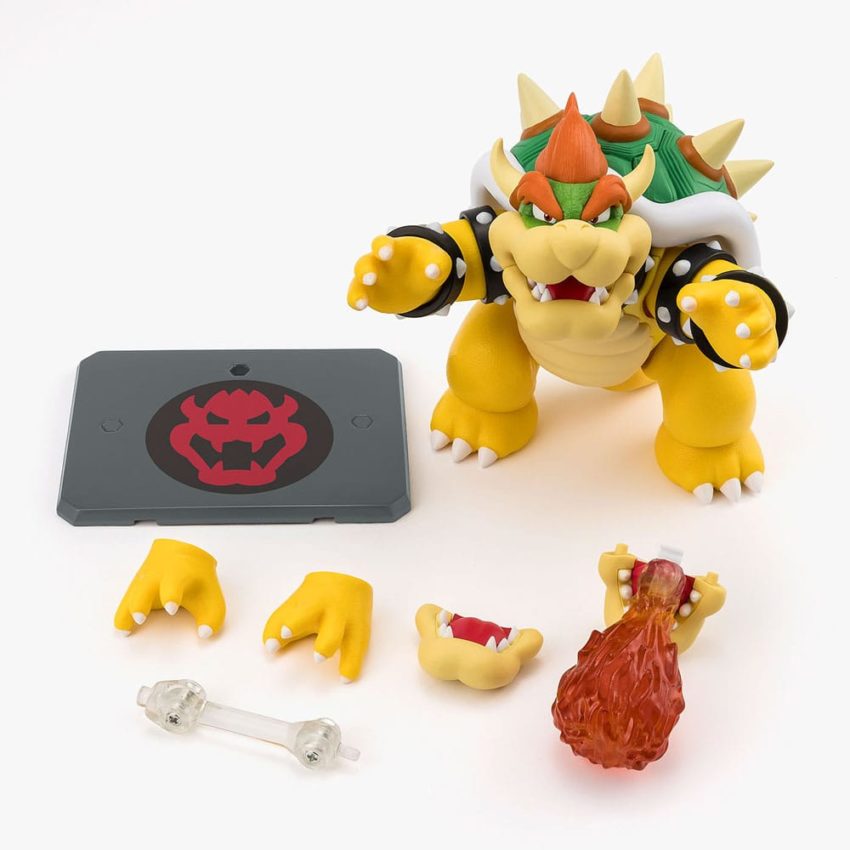 Super Mario S.H. Figuarts Action Figure Bowser 13 cm by Bandai Tamashii Nations - Super Mario