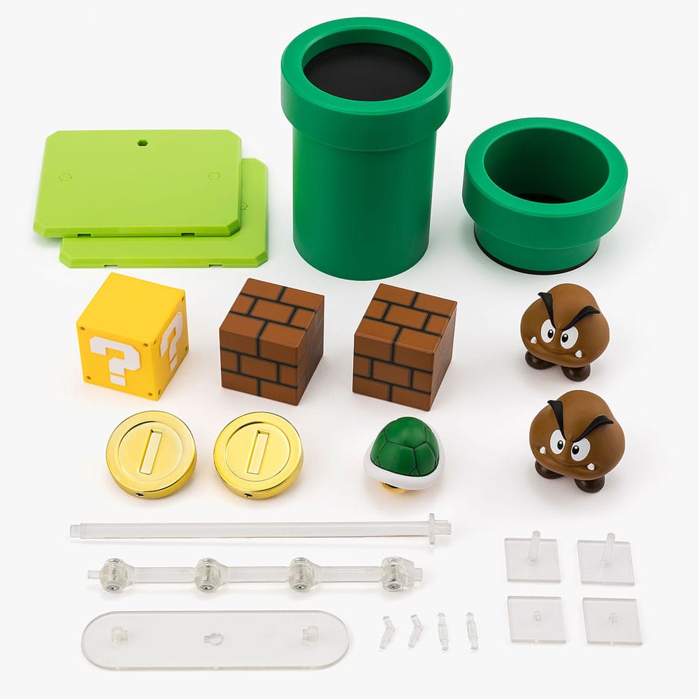 S.H.Figuarts Action Figure Accessory Super Mario by Bandai Tamashii Nations - Super Mario