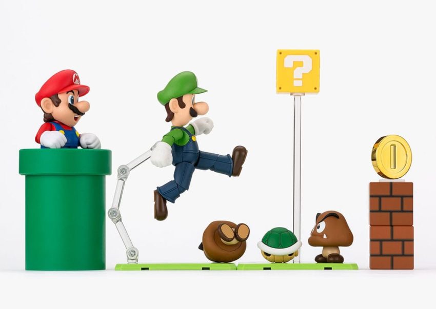 S.H.Figuarts Action Figure Accessory Super Mario by Bandai Tamashii Nations - Super Mario
