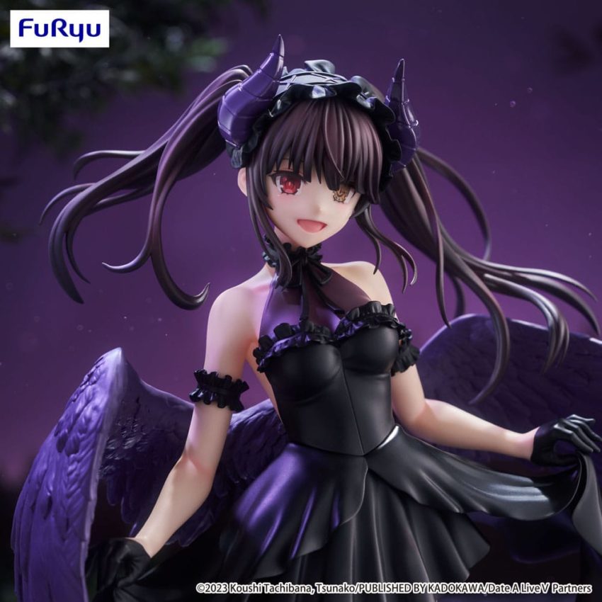Date A Live V BiCute Dark PVC Statue Kurumi Tokisaki 23 cm by Furyu - Date A Live