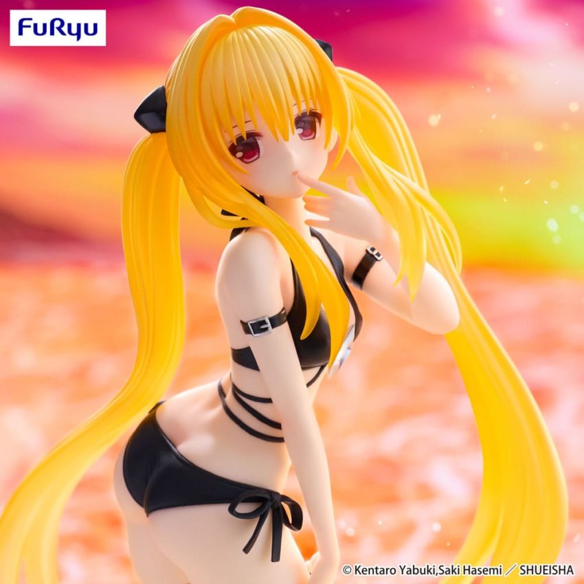To Love Ru Darkness Trio-Try-iT PVC Statue Konjiki no Yami 19 cm by Furyu - To Love-Ru