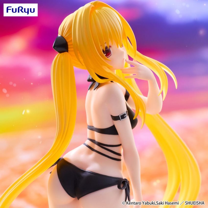 To Love Ru Darkness Trio-Try-iT PVC Statue Konjiki no Yami 19 cm by Furyu - To Love-Ru