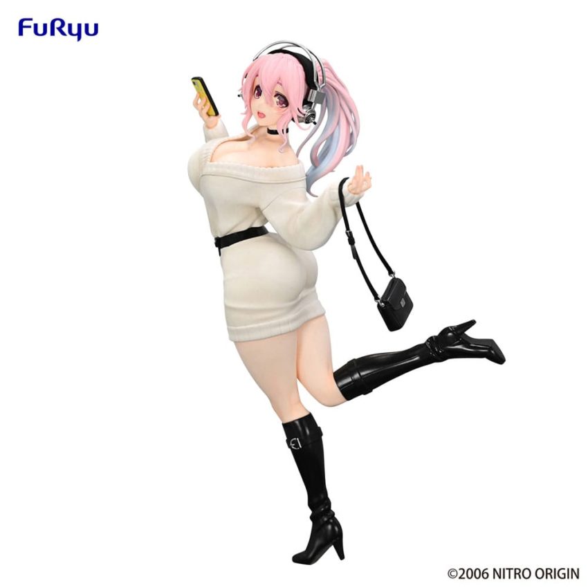 Super Sonico Trio-Try-iT PVC Statue Winter Memory Ver. 21 cm by Furyu - Super Sonico
