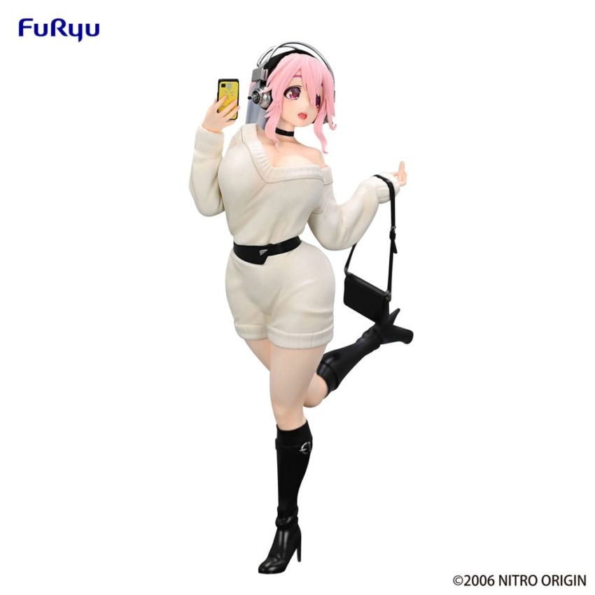 Super Sonico Trio-Try-iT PVC Statue Winter Memory Ver. 21 cm by Furyu - Super Sonico