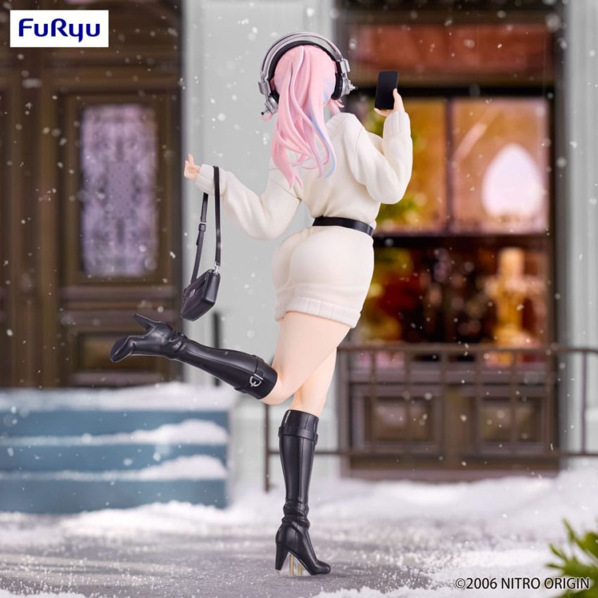 Super Sonico Trio-Try-iT PVC Statue Winter Memory Ver. 21 cm by Furyu - Super Sonico